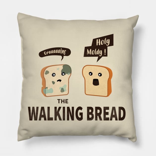 The Walking Bread Pillow by Marzuqi che rose