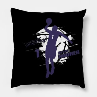 Devin Booker Phoenix Silhouette Pillow