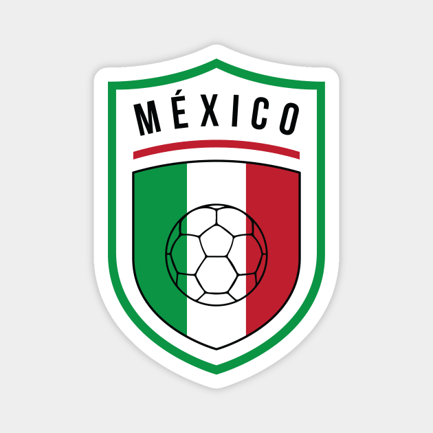 Mexico Football Magnet by fimbis