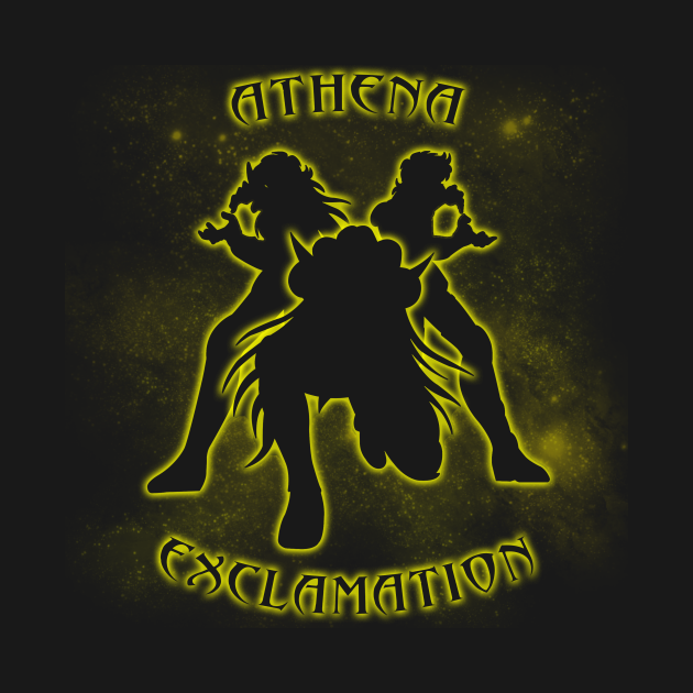 athena exclamation statue