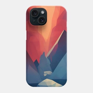 A Fire in The Glaciers Phone Case