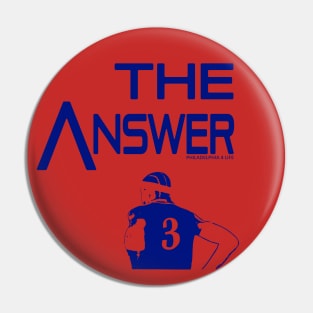 Allen Iverson THE ANSWER Pin