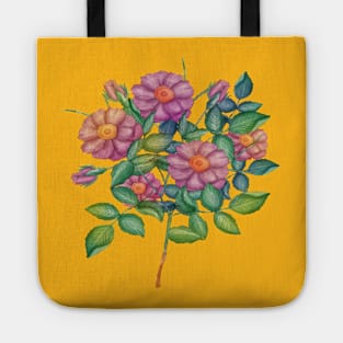 Floral Branch Tote