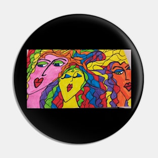 Funky Ladies Pin