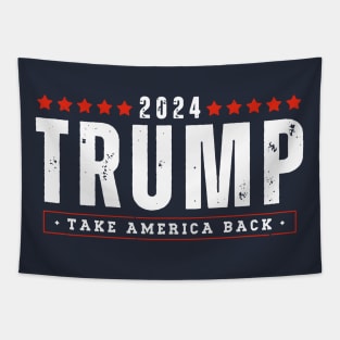 Trump 2024 Take America Back Tapestry