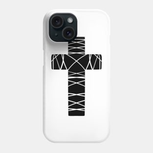 Religious Cross Faith line Art Design Phone Case