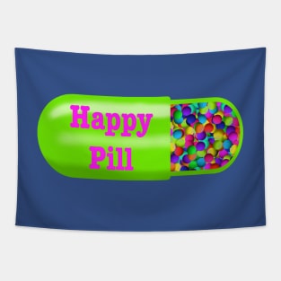 Happy Pill Tapestry