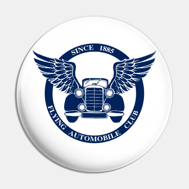 Flying Automobile Club Pin by NewSignCreation