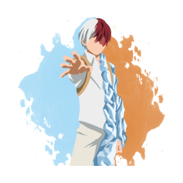 Minimalist My Hero Academia (Todoroki) - My Hero Academia - T-Shirt ...