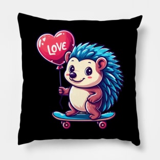 Valentine Hedgehog Valentine Hedgehog 2024 Pillow