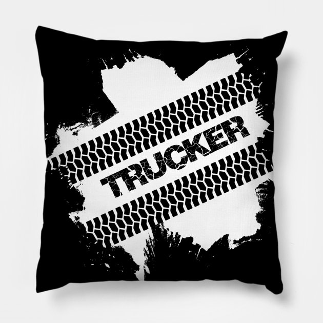 Trucker Pillow by designbek