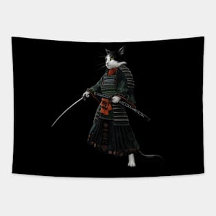 Cat Ninja Legend Tapestry