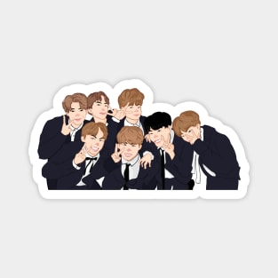 bangtan bangtan bang bangtan Magnet