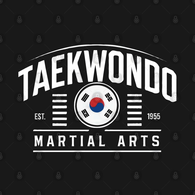 Taekwondo Established 1955 Tae Kwon Do Martial Arts Fighter by TopTees