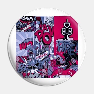 Las vegas comic Pin