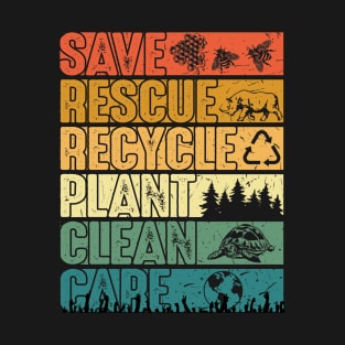 National Earth Day Save The Planet T-Shirt