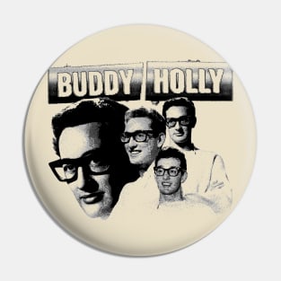 Buddy Holly(Singer Songwriter) Pin