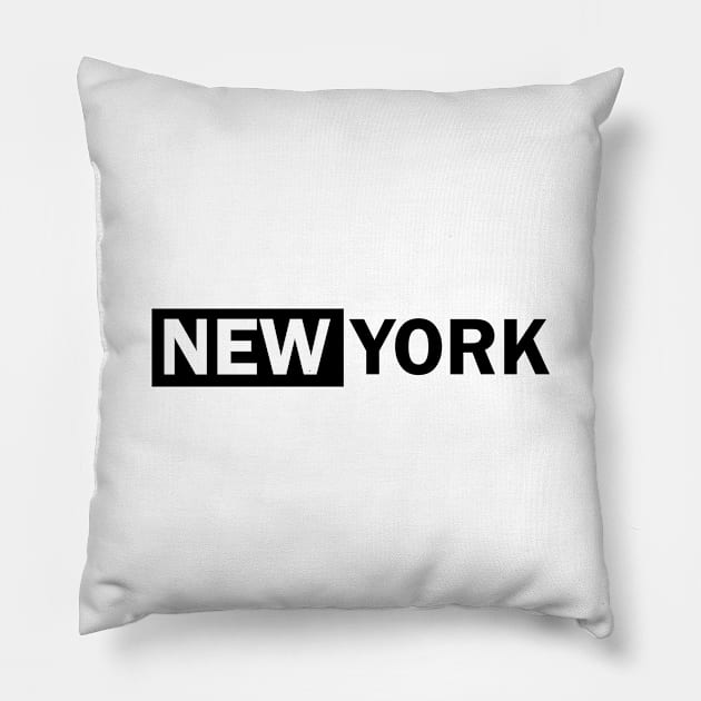 New York Pillow by VT Designs
