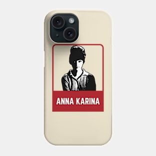 Anna karina~~~70s style Phone Case