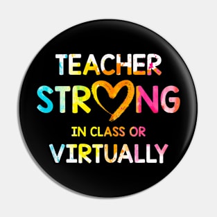 Teacher Strong In Class Or Virtually Pin