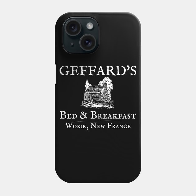 Geffard's Bed and Breakfast Wobik New France Phone Case by MalibuSun