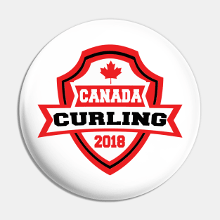 Team Canada Curling 2018! Pin