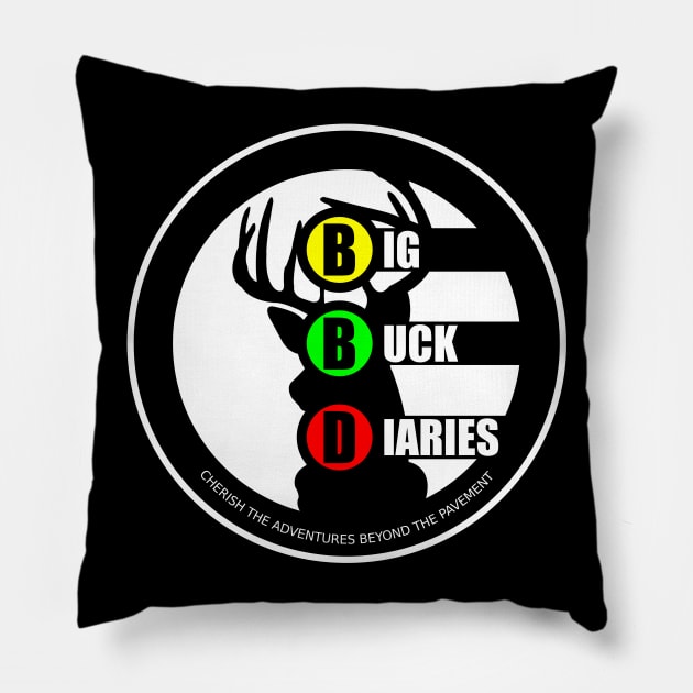 Big Buck Diaries Pillow by machasting