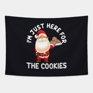 I M Just Here For The Cookies Tapestry