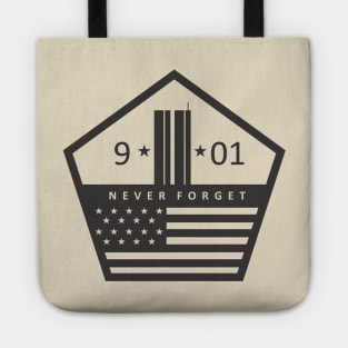 We Will Never Forget 9/11 Tote