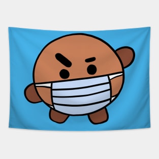 Masked BT21 Shooky Tapestry