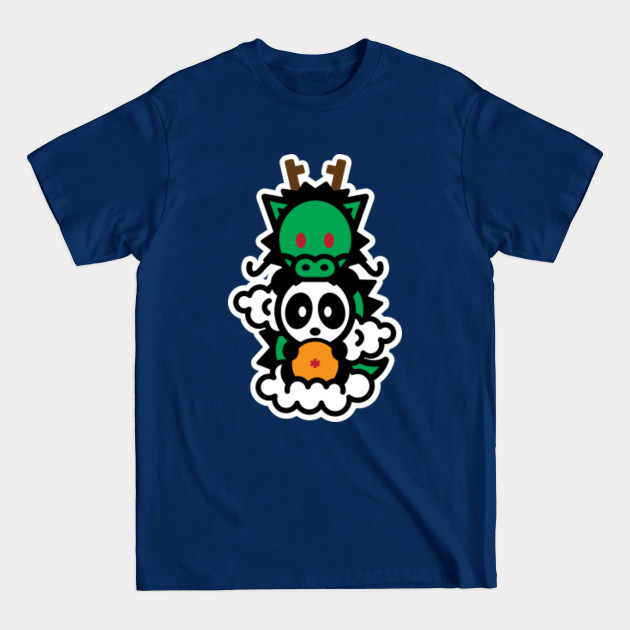 Green Dragon Panda - Panda - T-Shirt