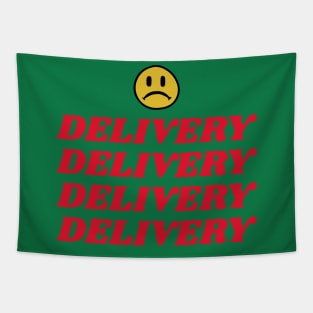 DELIVERY SMILEY OG Tapestry