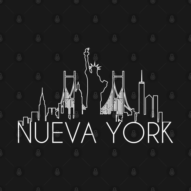 Nueva York outline by G! Zone