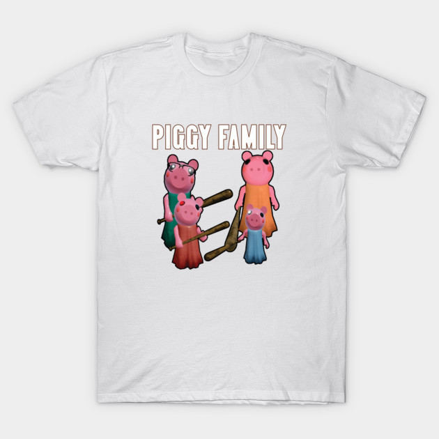 Piggy Roblox Roblox Game Roblox Characters Piggy Roblox T Shirt Teepublic - roblox gaming character shirt