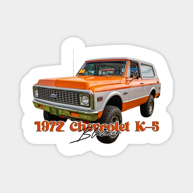 1972 Chevrolet K5 Blazer Magnet by Gestalt Imagery