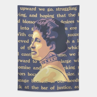 Mary Church Terrell Portrait and Quote Tapestry