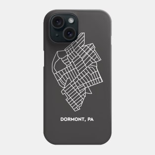 Dormont, Pennsylvania Map Phone Case