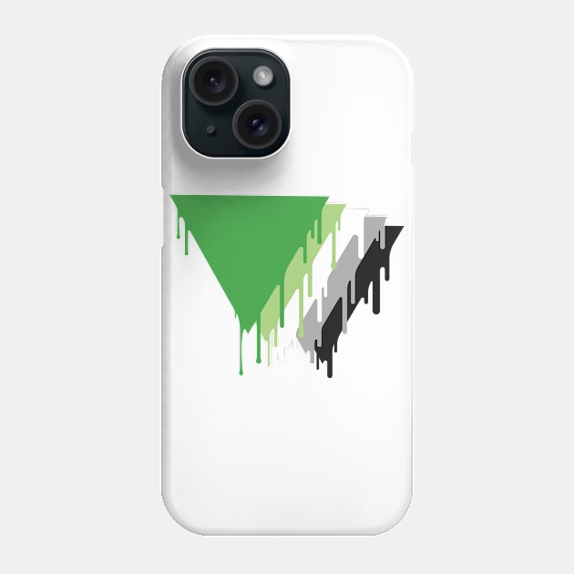 Aromantic Pride Phone Case by Blame_the_Artist