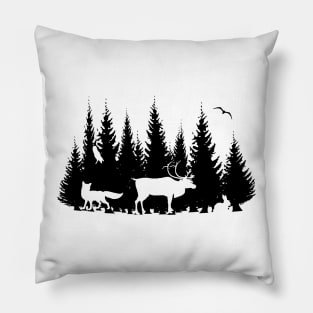 Forest Animals Pillow