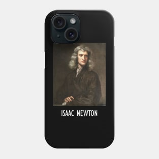 Sir Isaac Newton Portrait Art Phone Case