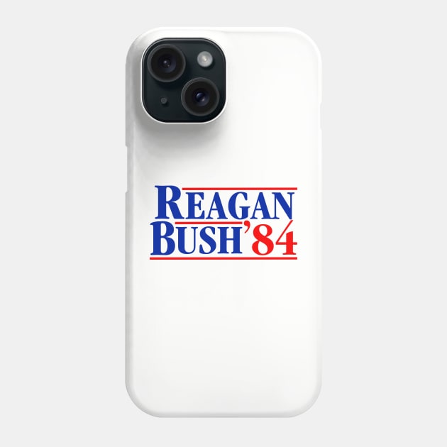 Reagan Bush 84 Phone Case by Tainted