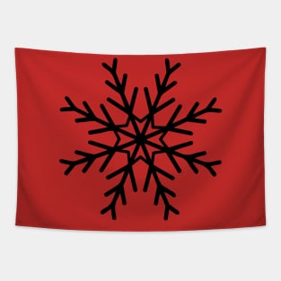 Snowflake design Tapestry