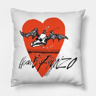 Heart Of Gonzo Pillow