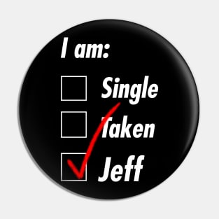 Single Taken Jeff Pin