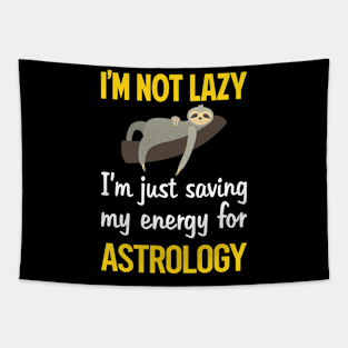 Funny Lazy Astrology Tapestry