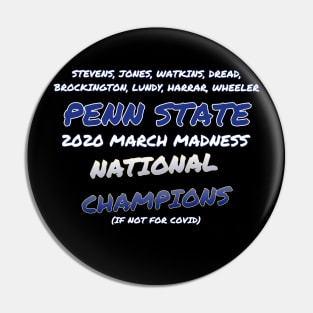 PSU Lions 2020 Champs Pin