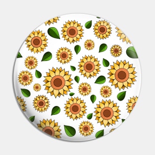 Sunflower Pin