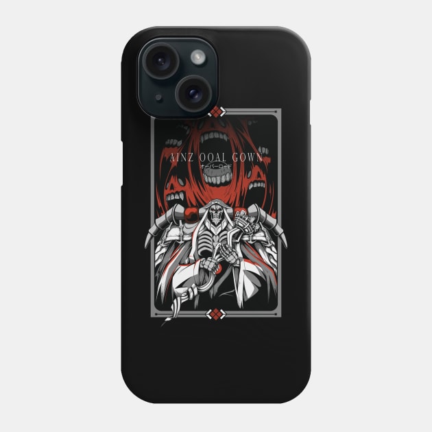 Overlord - Ainz Ooal Gown Phone Case by witart.id