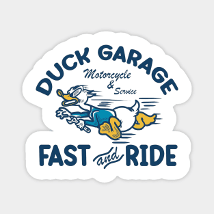 duck garage Magnet