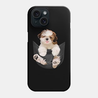 Shih tzu with love Phone Case